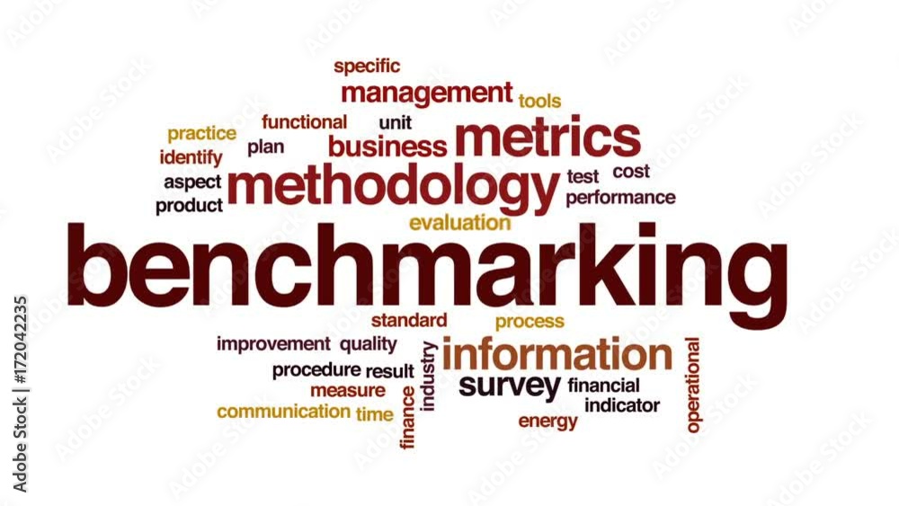Benchmarking animated word cloud, text design animation. Benchmarking animated word cloud, text design animation.