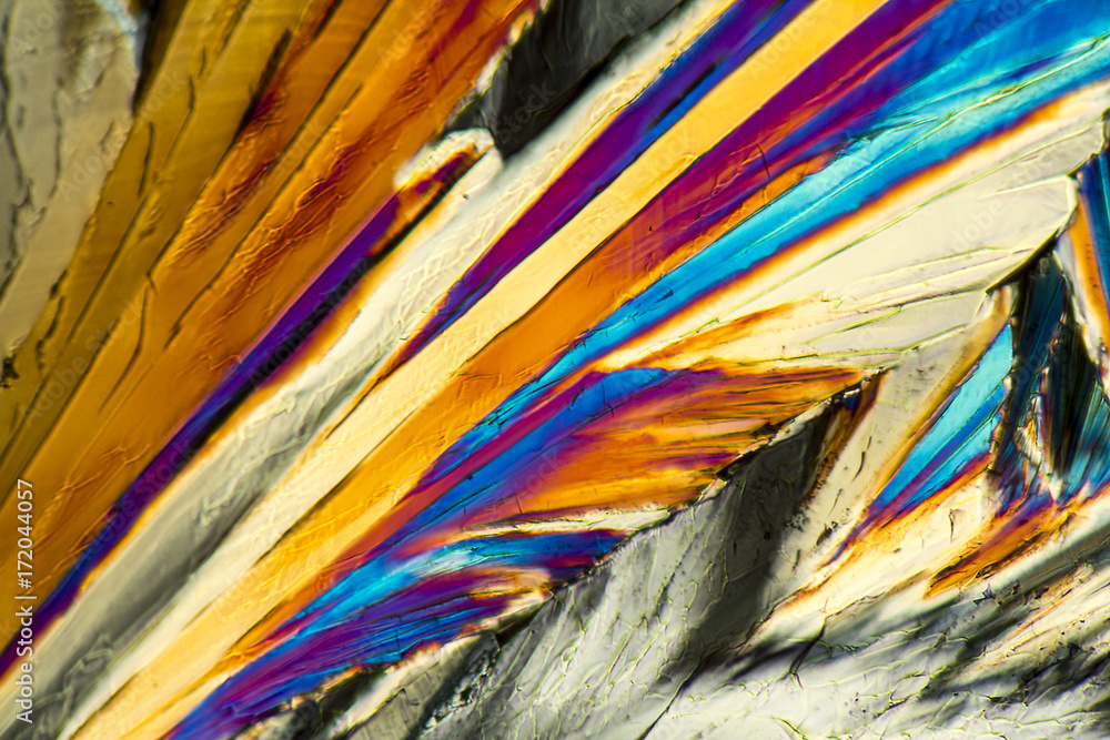 colorful Sucrose micro crystals