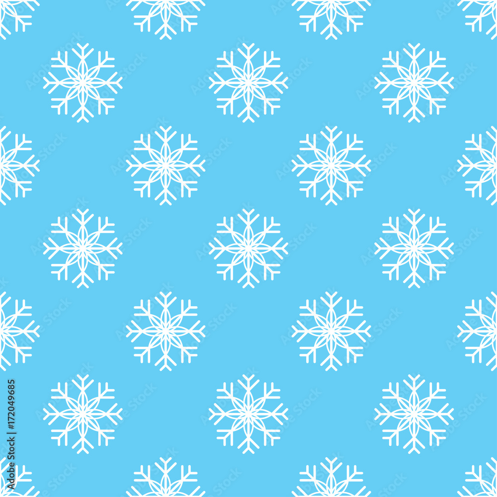 Pattern seamless snowflake Pattern seamless snowflake