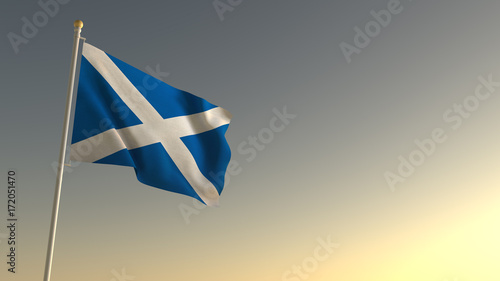 Scotland National Flag