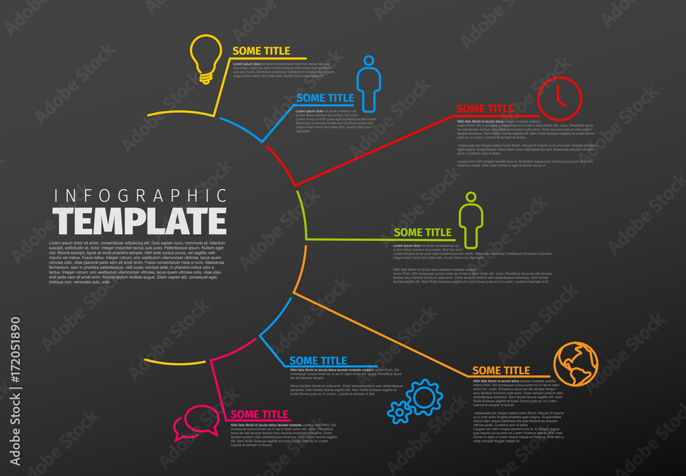 Vector multipurpose Infographic template Vector multipurpose Infographic template