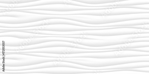 Line White texture. Gray abstract pattern seamless. Wave wavy nature geometric modern. On white background. Vector illustration
