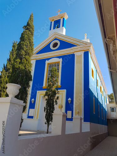 Church of the town of Fortuna in Murcia Spain