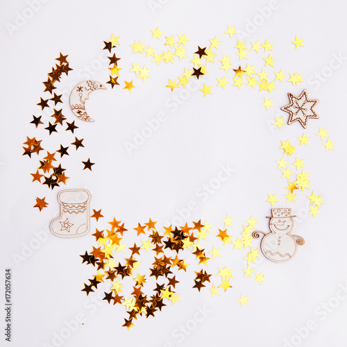 Christmas decoration. background with space for text or image.