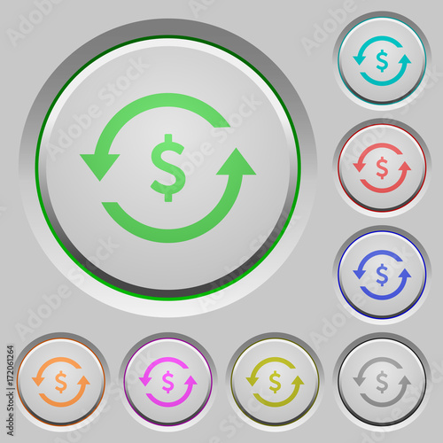 Dollar pay back push buttons