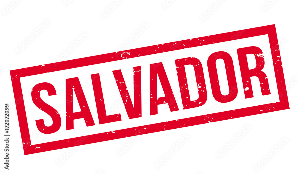 Salvador rubber stamp. Grunge design with dust scratches. Effects can be easily removed for a clean, crisp look. Color is easily changed. Salvador rubber stamp. Grunge design with dust scratches. Effects can be easily removed for a clean, crisp look. Color is easily changed.