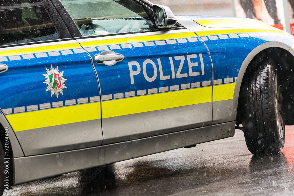 Obraz premium Polizeiauto