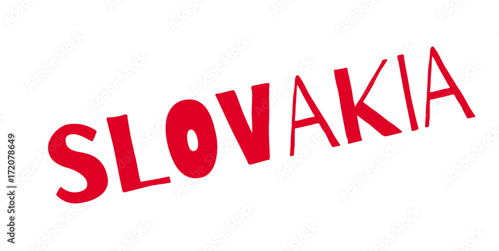 Slovakia rubber stamp. Grunge design with dust scratches. Effects can be easily removed for a clean, crisp look. Color is easily changed. Slovakia rubber stamp. Grunge design with dust scratches. Effects can be easily removed for a clean, crisp look. Color is easily changed.