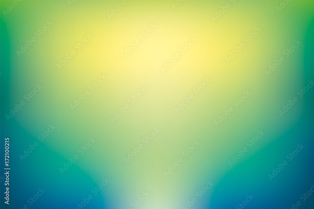 Abstract background. Green, turquoise and yellow mesh gradient, pattern