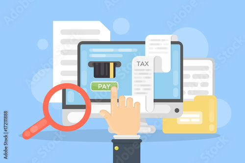 Tax payment online.