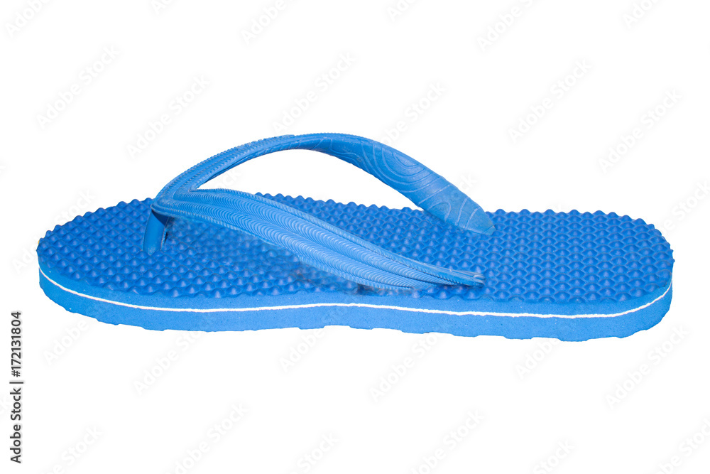 slipper cut out isolated on white background blue color comfortable shoe slipper cut out isolated on white background blue color comfortable shoe