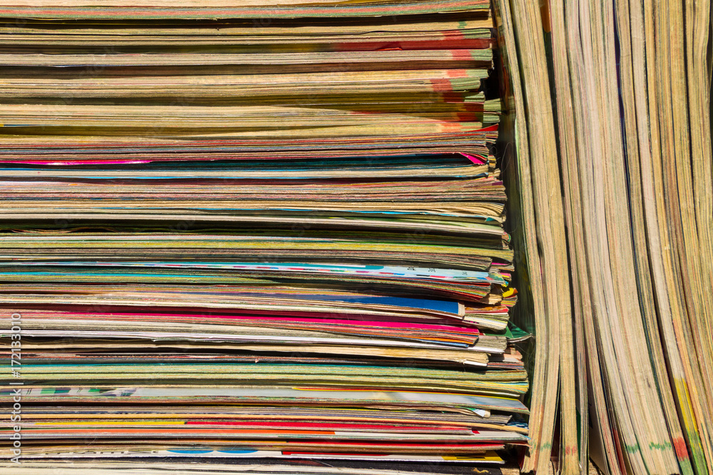 Stack of the old journals for background Stack of the old journals for background