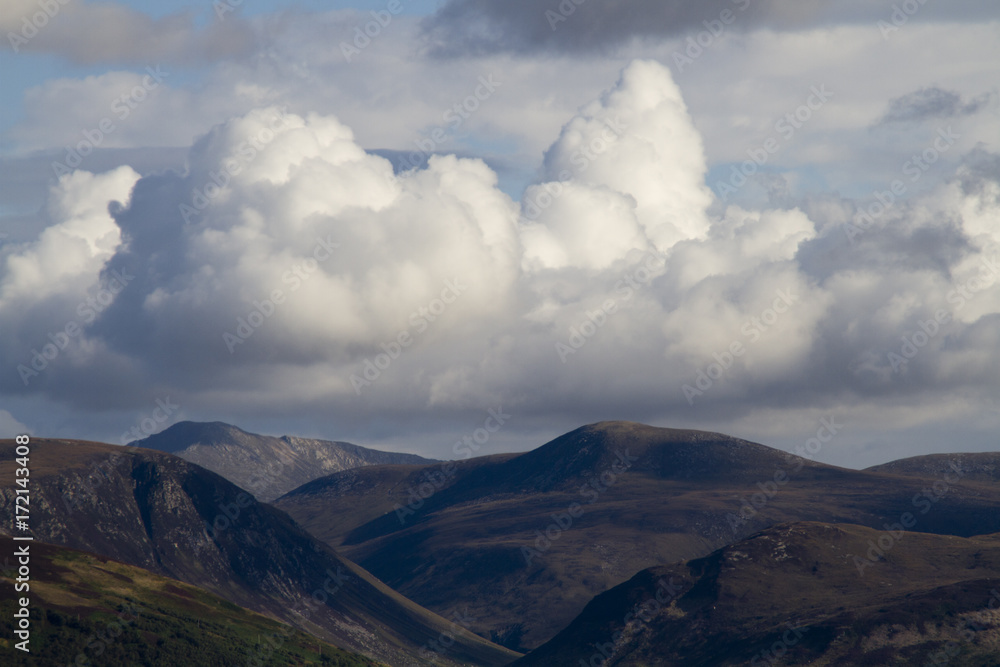 Sturmwolken über der Isle of Arran - Schottland Sturmwolken über der Isle of Arran - Schottland