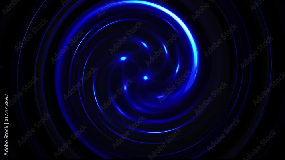 Spinning colour vortex Spinning colour vortex