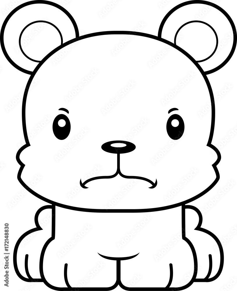 Cartoon Angry Bear Cartoon Angry Bear