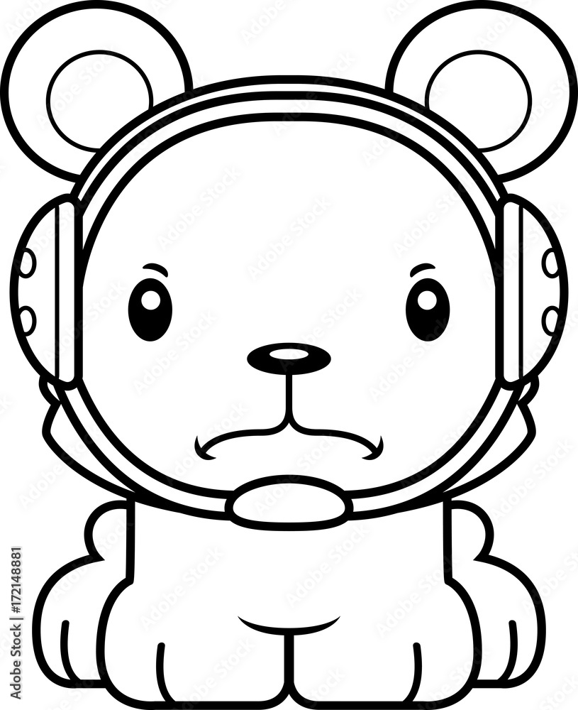 Cartoon Angry Wrestler Bear Cartoon Angry Wrestler Bear