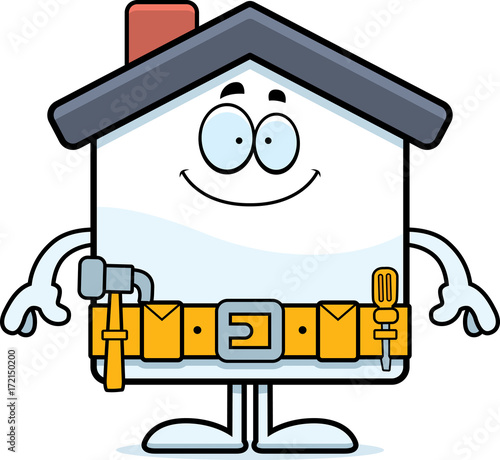 Happy Cartoon Home Improvement