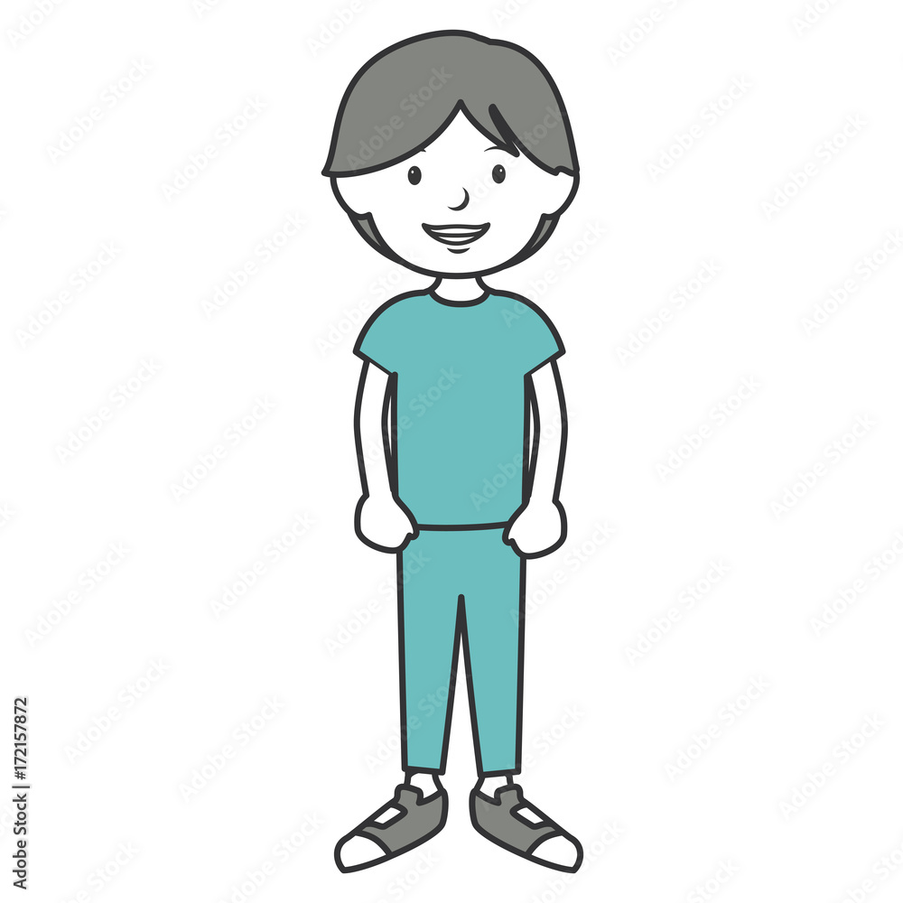 young man avatar character vector illustration design young man avatar character vector illustration design