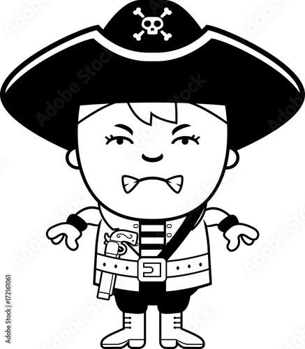 Angry Pirate Boy