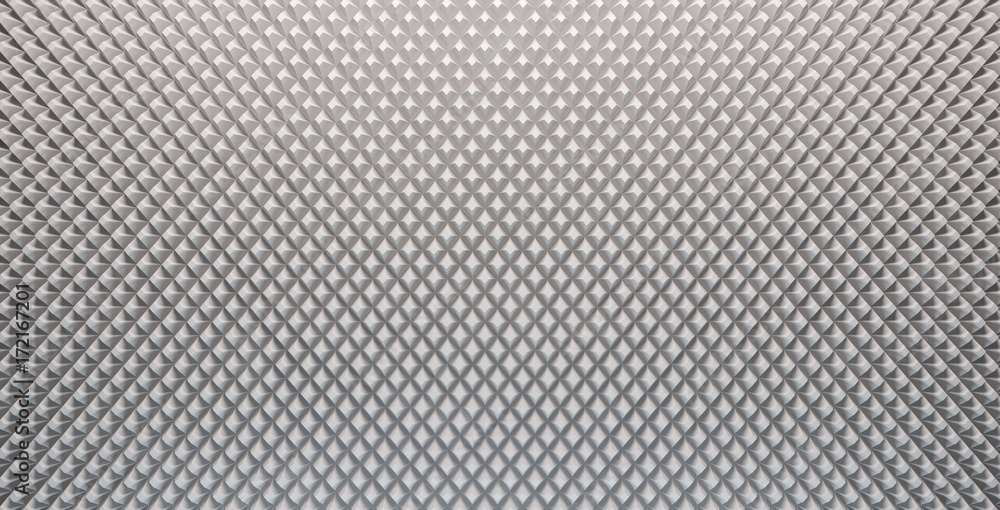 White rhombuses, sharp edges, regular depth, neutral background. 3D rendering. White rhombuses, sharp edges, regular depth, neutral background. 3D rendering.