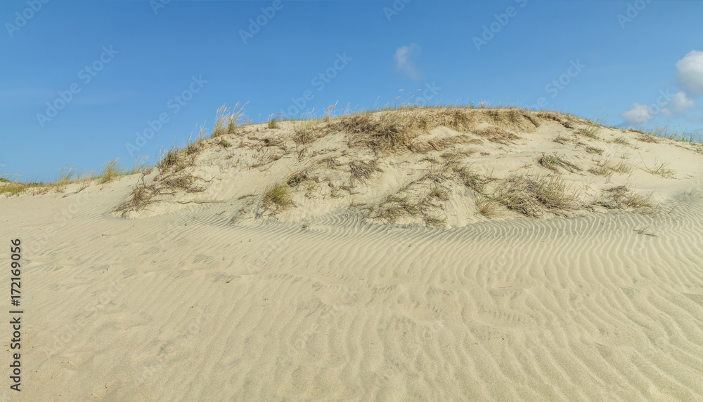 Sand Dune in blue sky