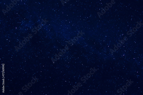 Beautiful night sky with a stars