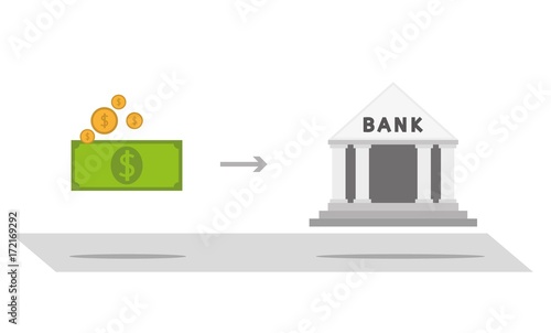 dollar and bank