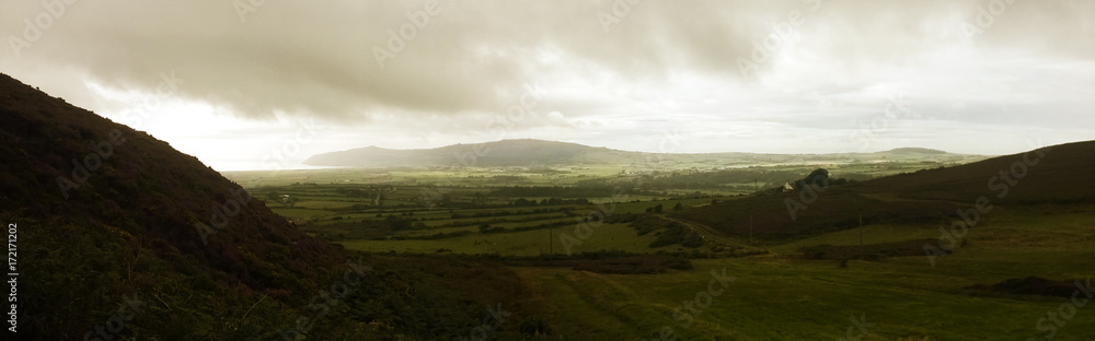Dark, Stormy Welsh Panorama