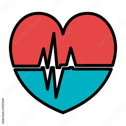 heart cardio isolated icon photo