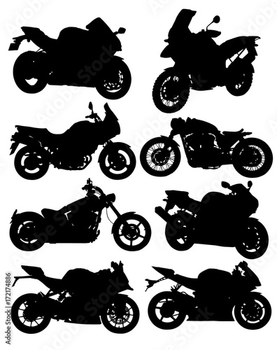 Motorcycle Silhouettes