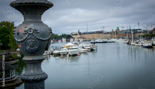 Hafen Silouhette Stockholm
