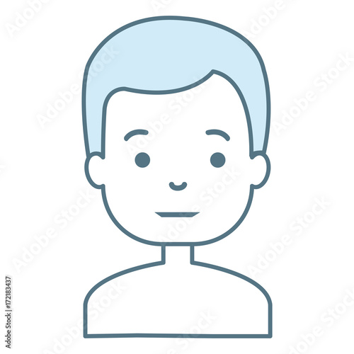 young man shirtless avatar character