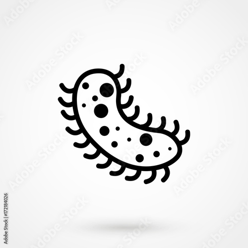 Bacteria Vector Icon