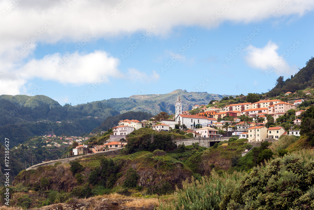 Faial town, Madeira island