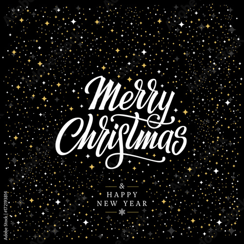 Merry Christmas Lettering