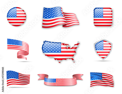 Flag Collection - USA Set