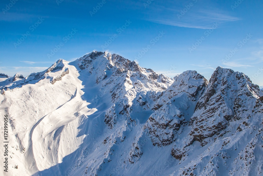 Aerial view of Mount Disgrazia and Corni Bruciati Valmasino,Valtellina Lombardy, Italy Europe Aerial view of Mount Disgrazia and Corni Bruciati Valmasino,Valtellina Lombardy, Italy Europe