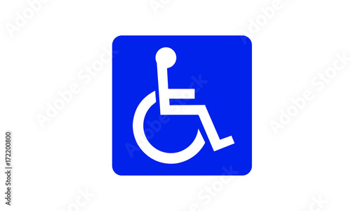 Disability warning icon