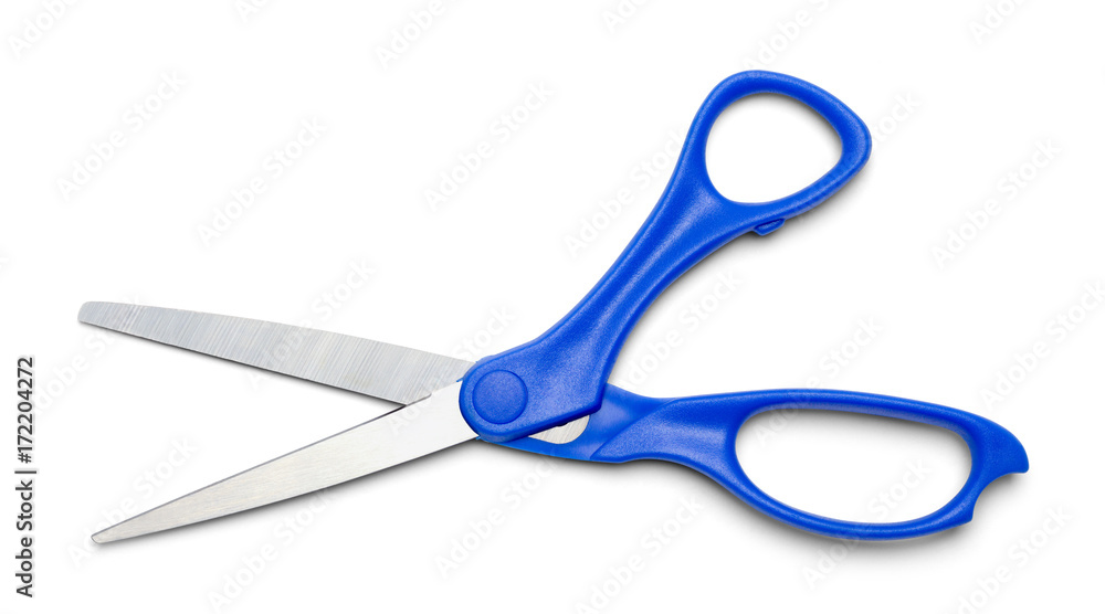 Scissors Blue Open Scissors Blue Open
