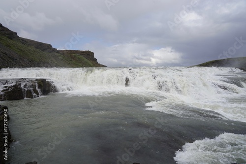 Wallpaper Mural Wasserfall Gullfoss - Landschaft im Süd-Westen Islands / Golden Circle Torontodigital.ca
