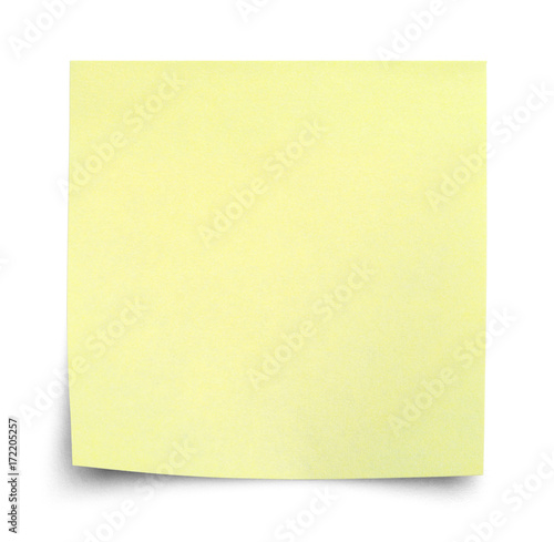 Sticky Note Curled