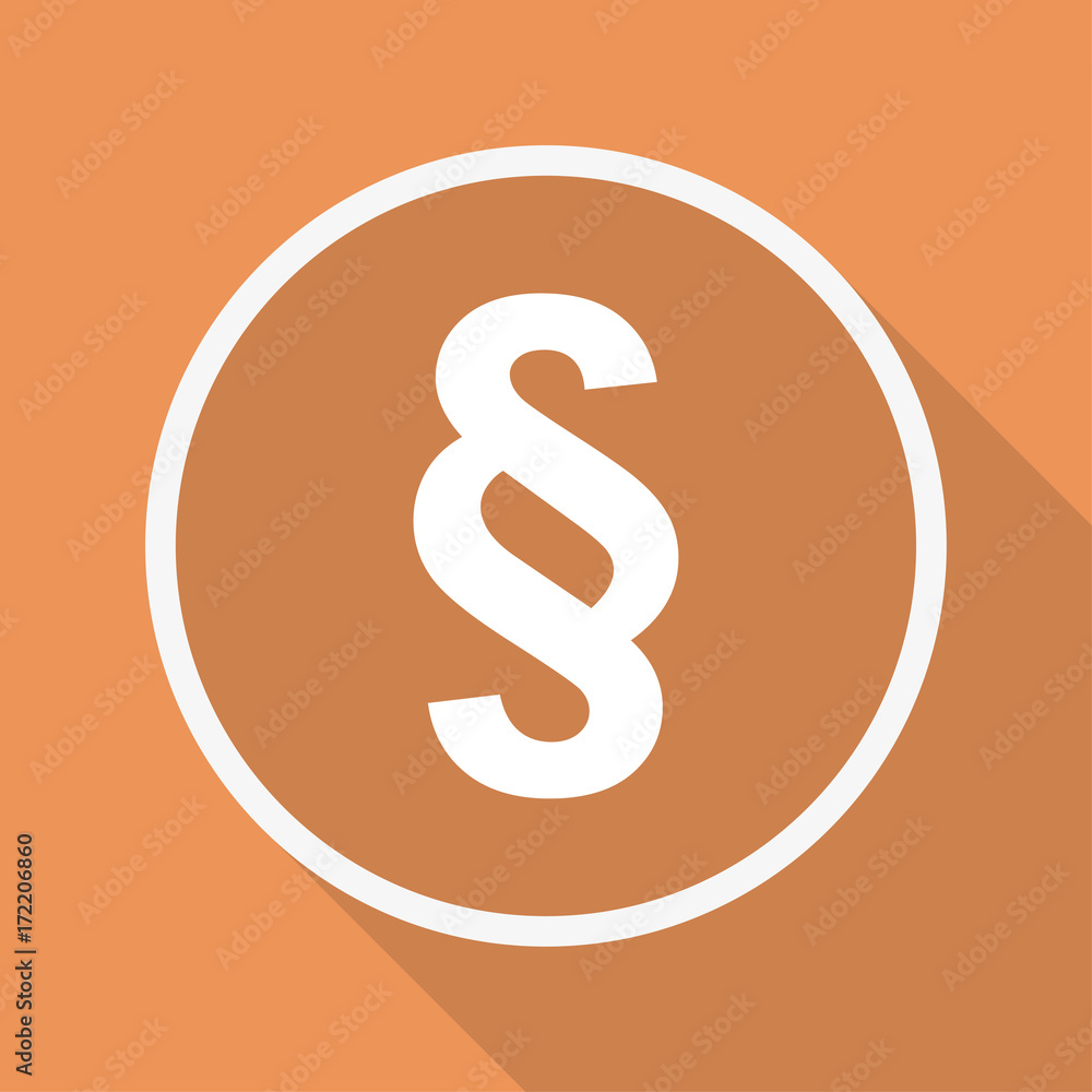 Runder Button mit Schatten - Gesetzgebung