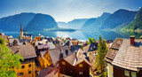 Great views of the lake and Hallstatter. Location place (unesco heritage), Austria, Europe.
