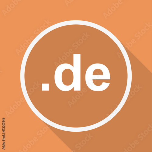 Runder Button mit Schatten - .de