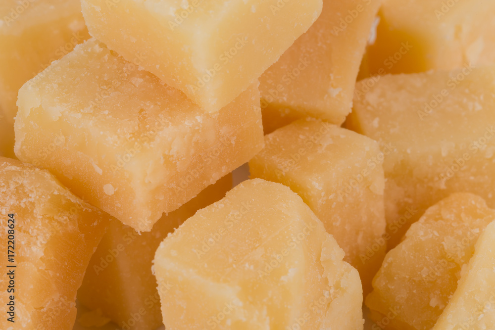 Parmesan cheese close up Parmesan cheese close up