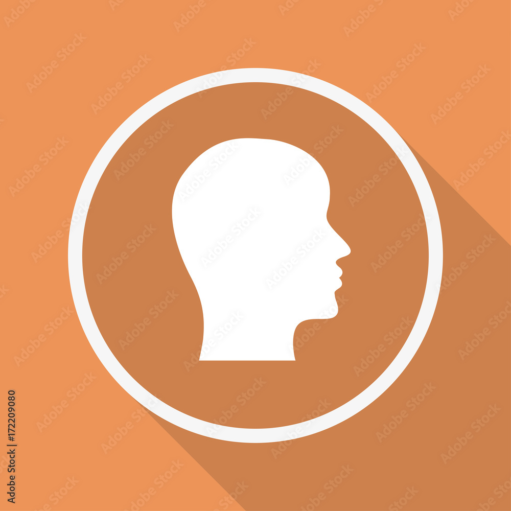 Runder Button mit Schatten - Profil Runder Button mit Schatten - Profil