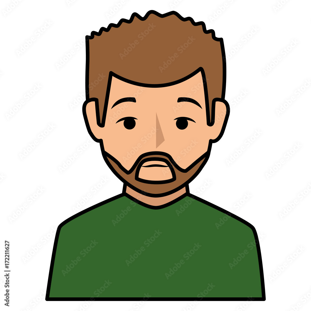 young man avatar character young man avatar character