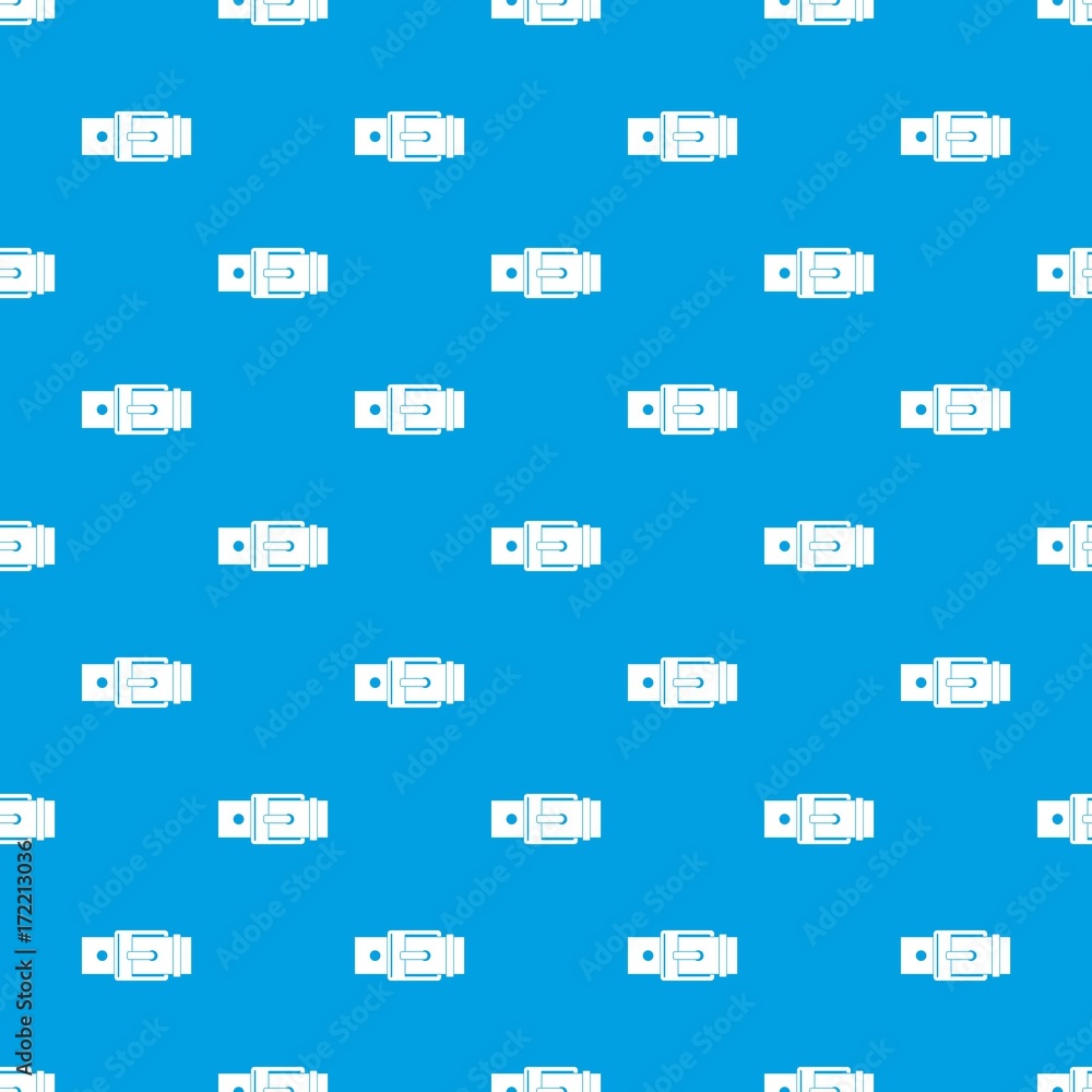 Belt with square buckle pattern seamless blue Belt with square buckle pattern seamless blue