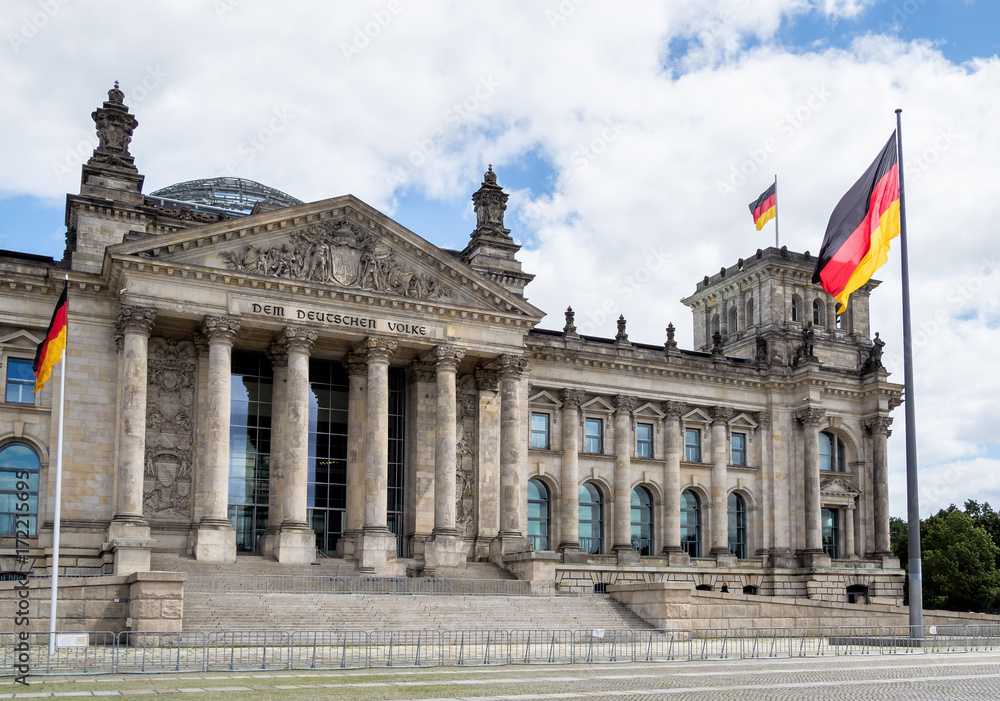 Obraz premium Berlin - Reichstag