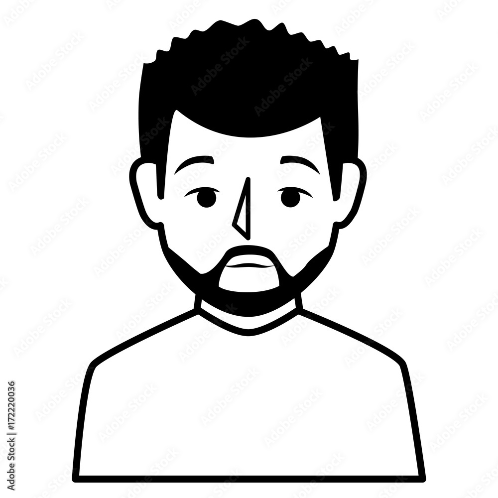 Obraz premium young man avatar character